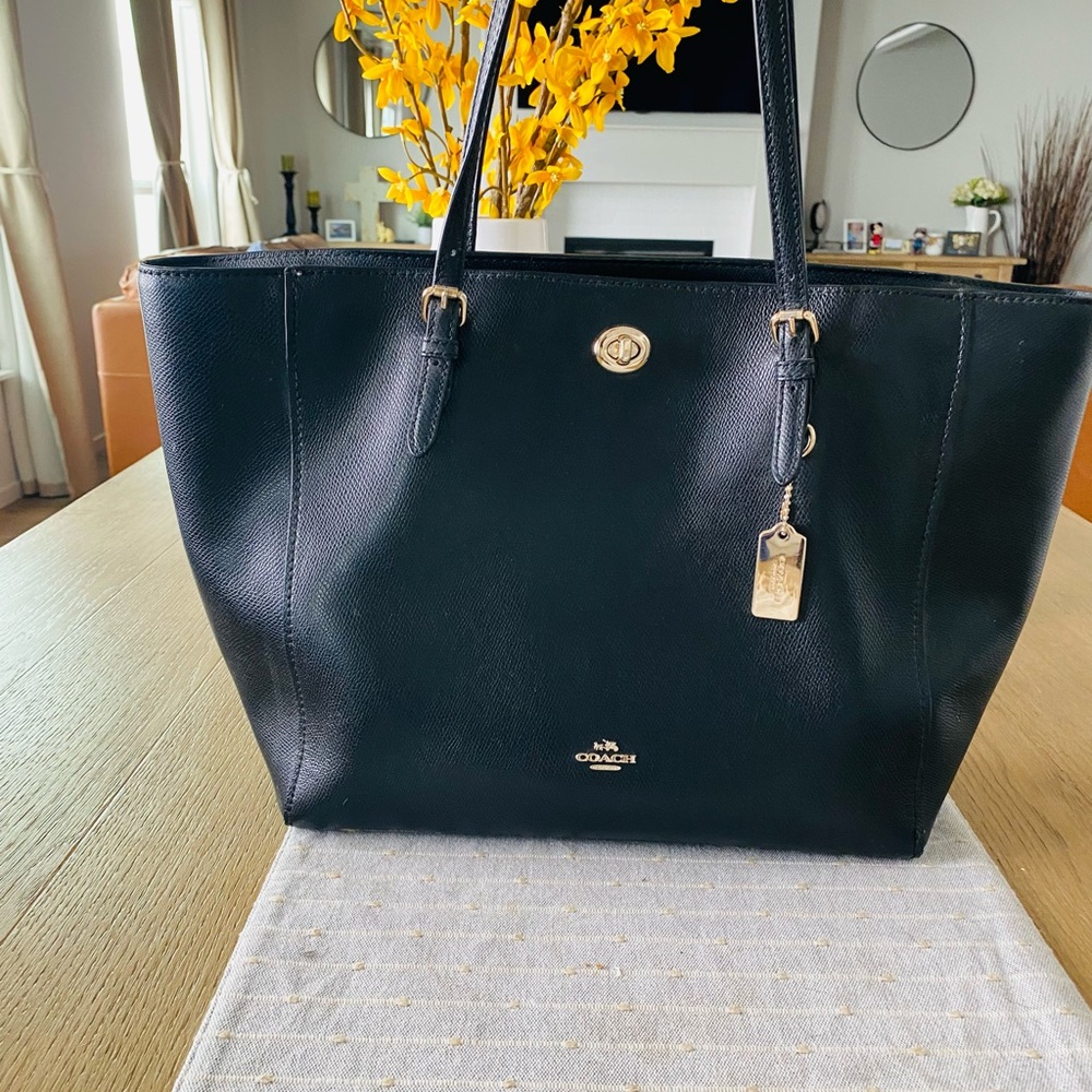COACH Black Tote.